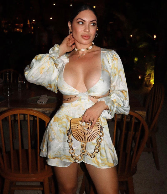 Golden Goddess Romper