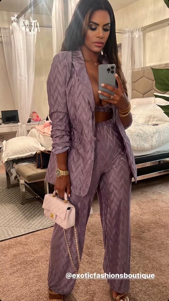 Loving Me In Secret Pant Set