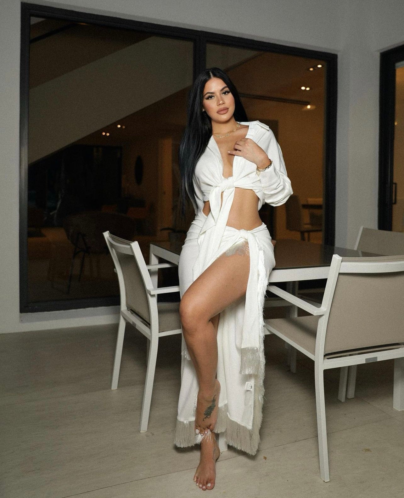 Finally A Day For Me Skirt Set White
