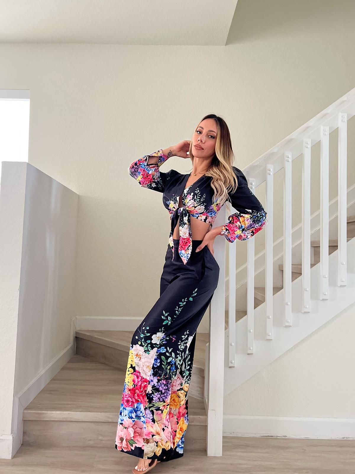 Made Panst Set Floral
