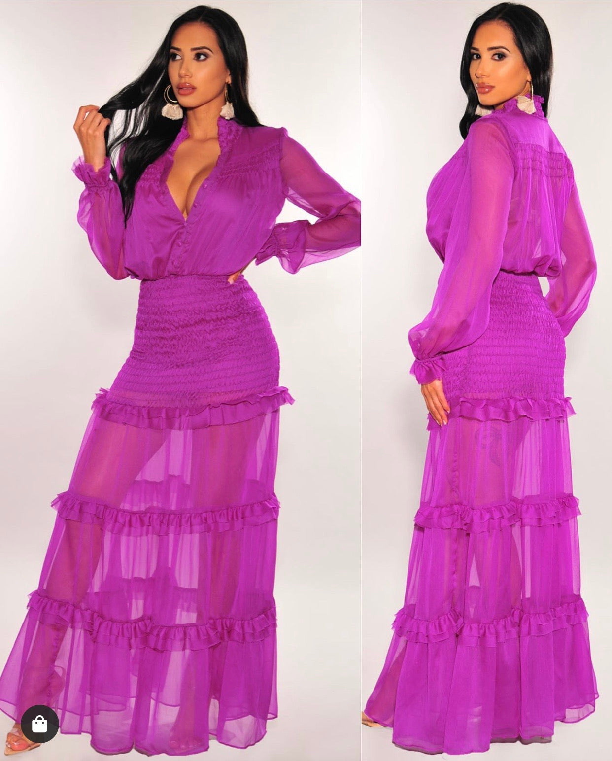 Finally Time Maxi Dress - Exotic Fashion Boutique Inc.