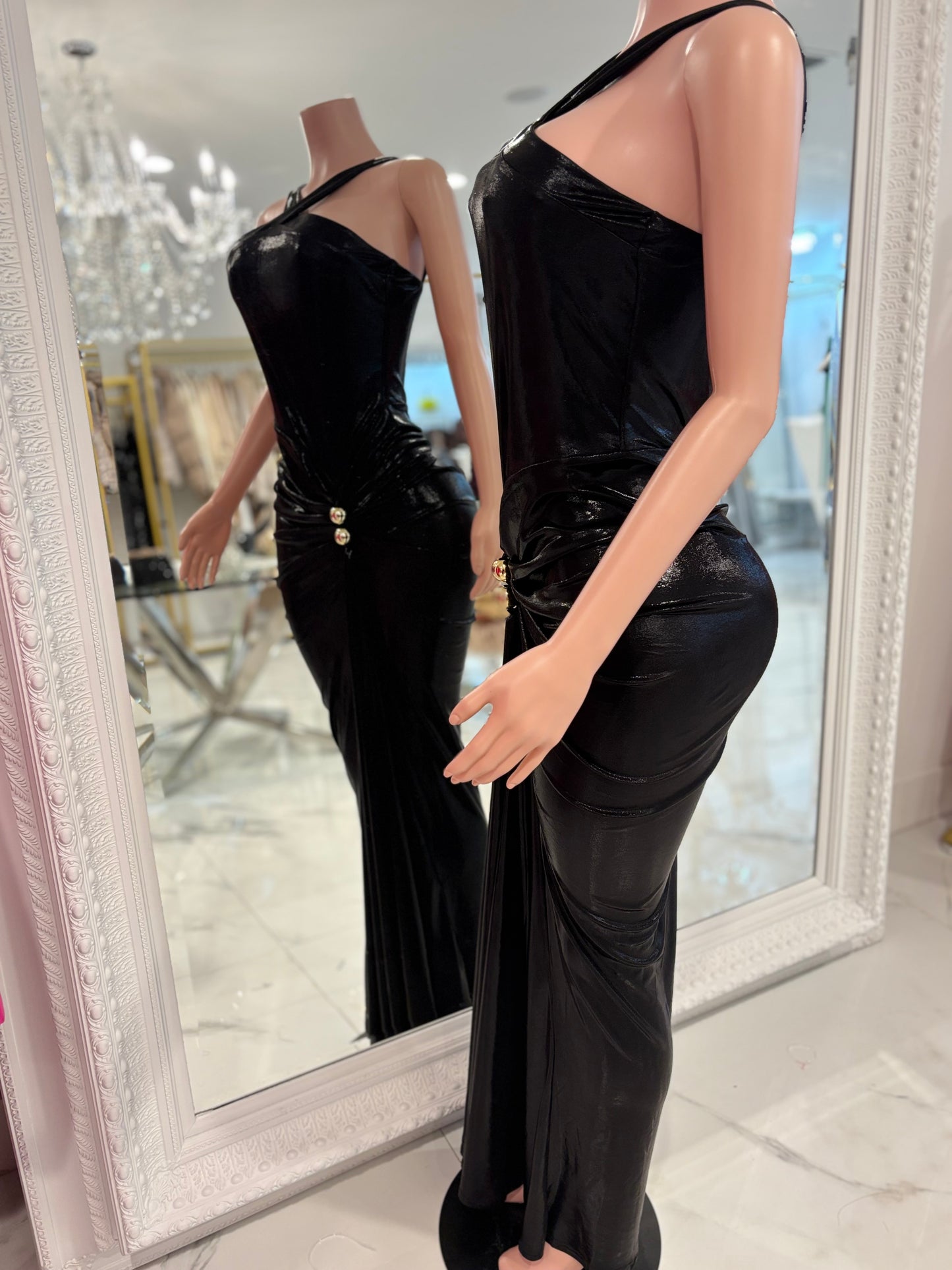 Hot For Life Maxi Dress Black