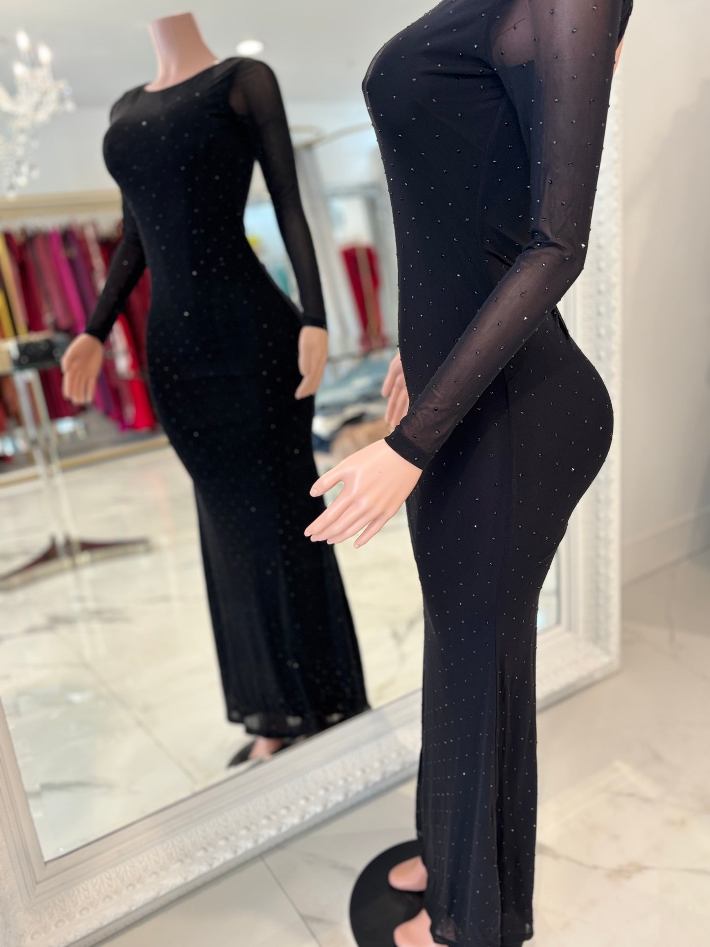 I’m Simply Not For You Maxi Dress Black