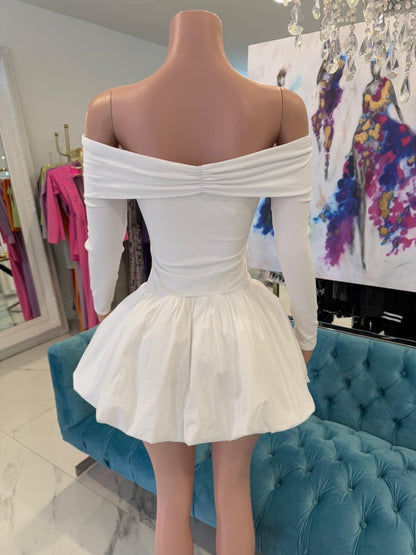 White party Mini Dress