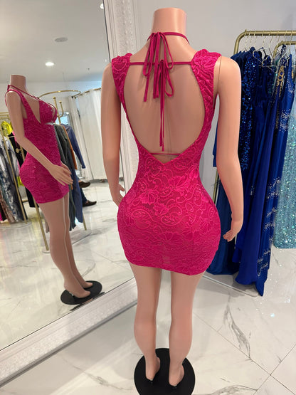 Love Spell Lace Mini Dress Set