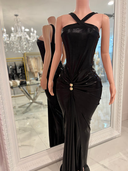 Hot For Life Maxi Dress Black