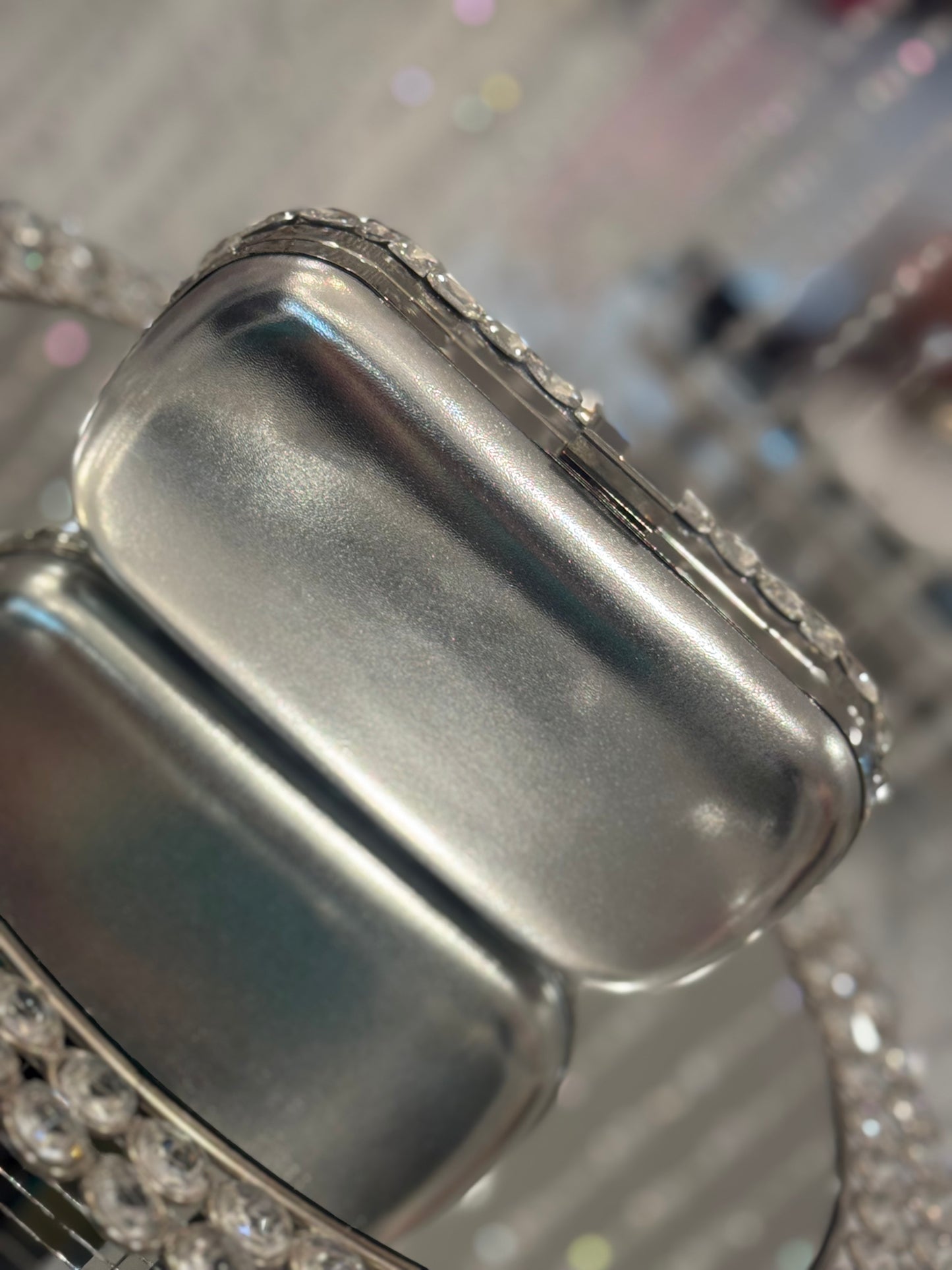 Match My Sparkle Purse Silver