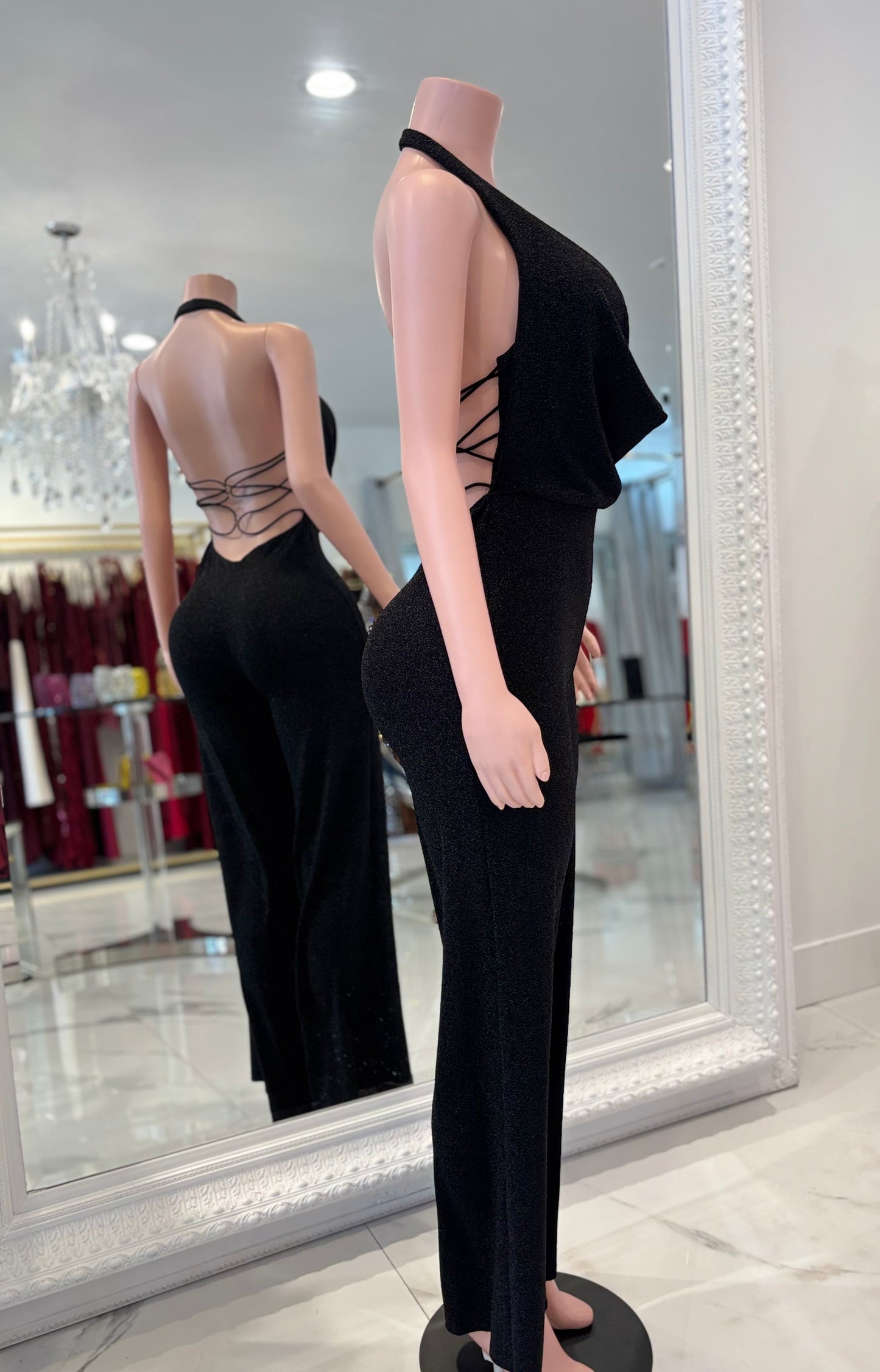 I Just Needed You Jumpsuit Black