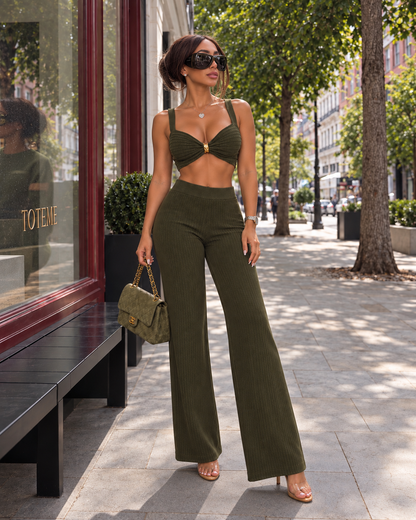 I’ll Be the Best Pant Set Olivo