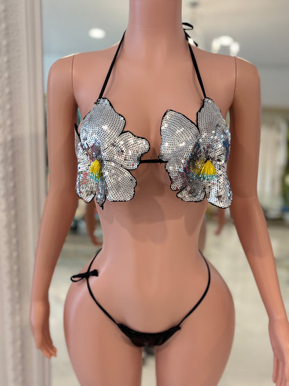 Orchid Breeze Floral Bikini
