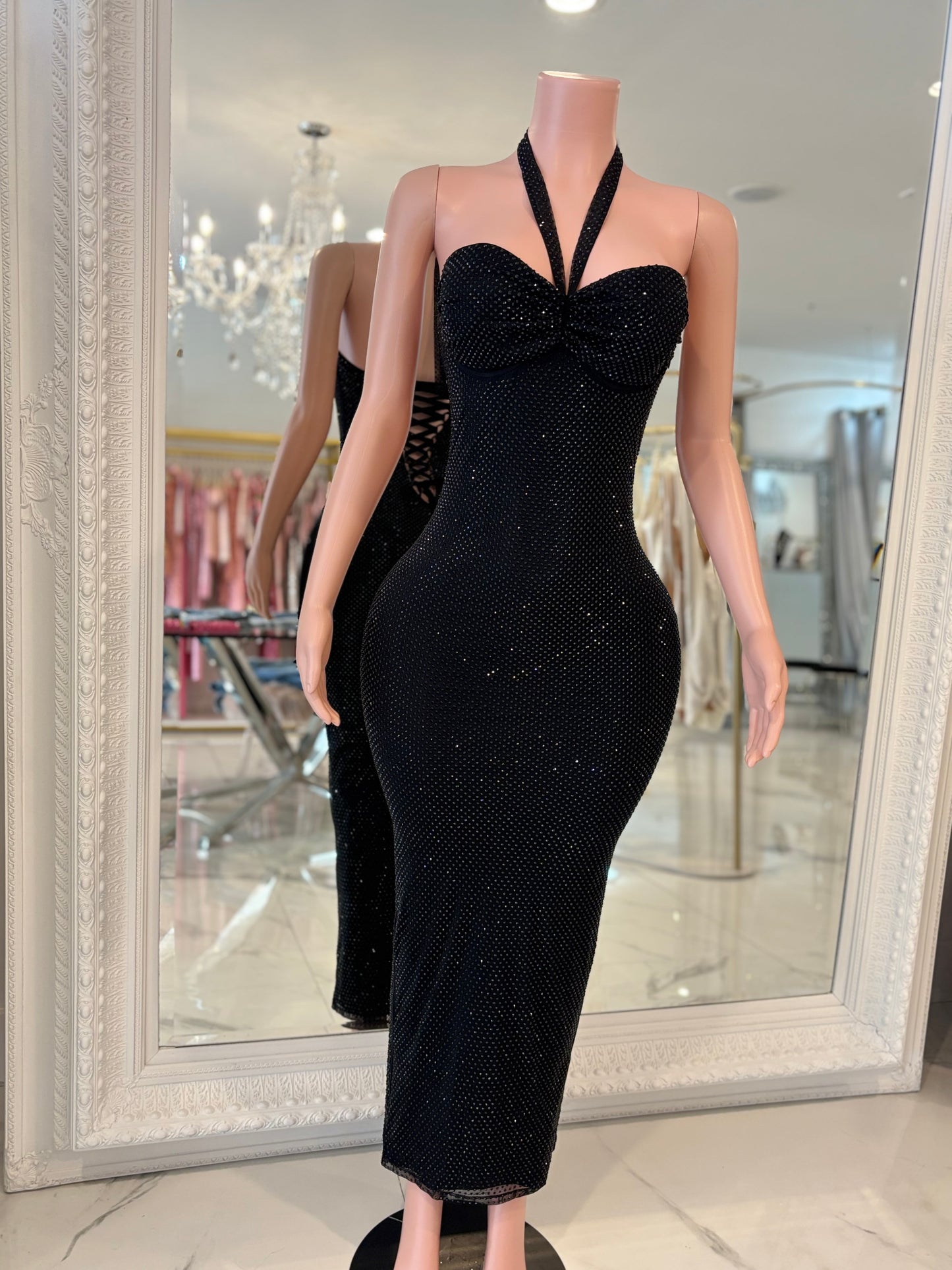 Don't Forget Me Maxi Dress Black