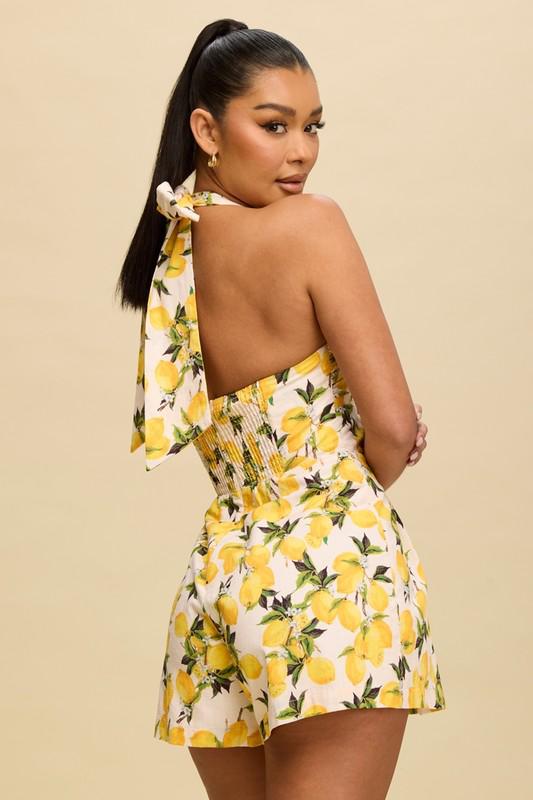 Lemon Romper