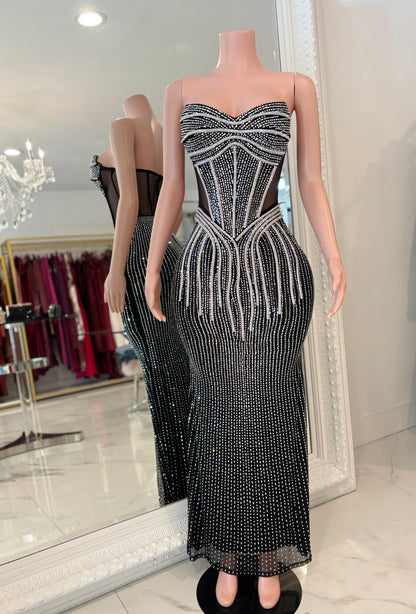 The Queen Of The Ball Maxi Dress Black