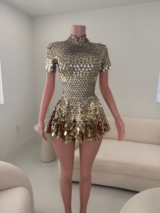 Perfect Romper Gold