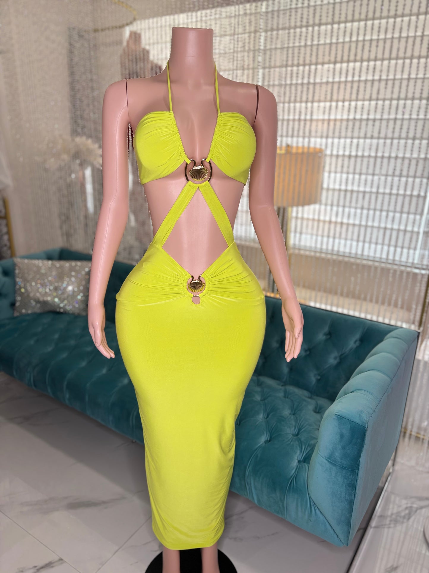 Ember Icon Maxi Dress limon