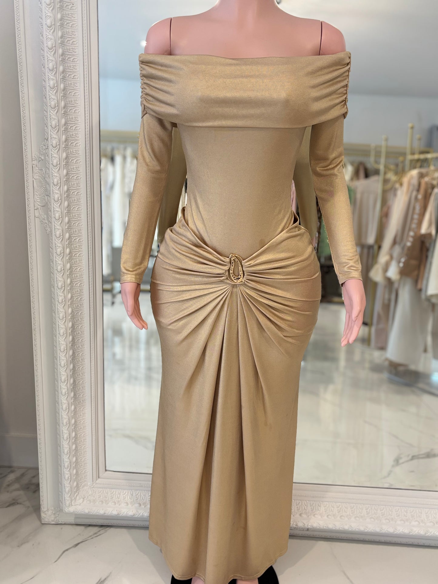 Come and Touch Me Maxi Dress