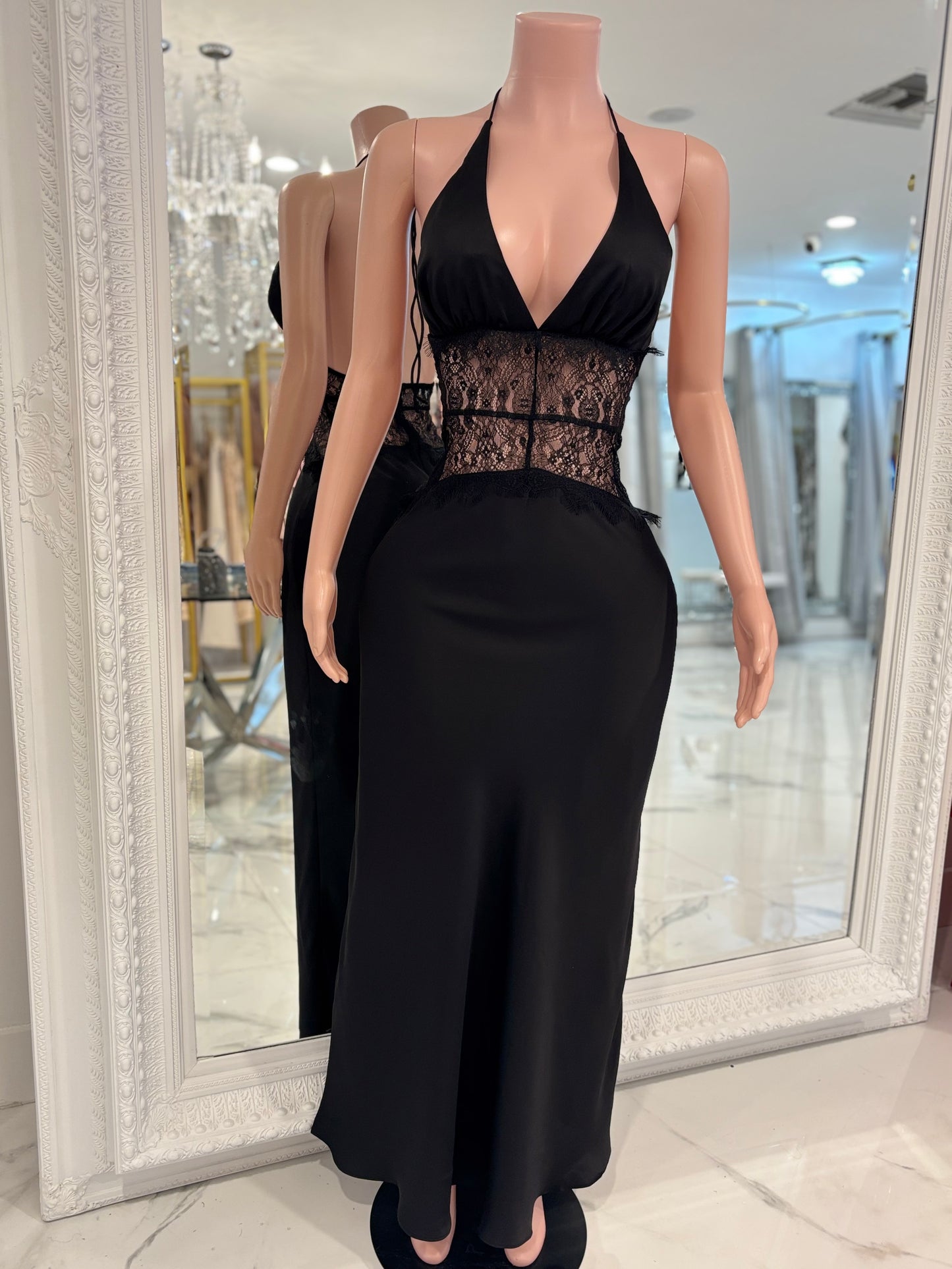 Sensual Maxi Dress Black
