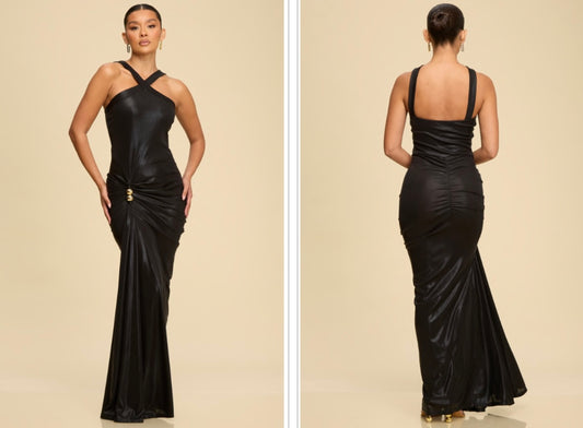Hot For Life Maxi Dress Black