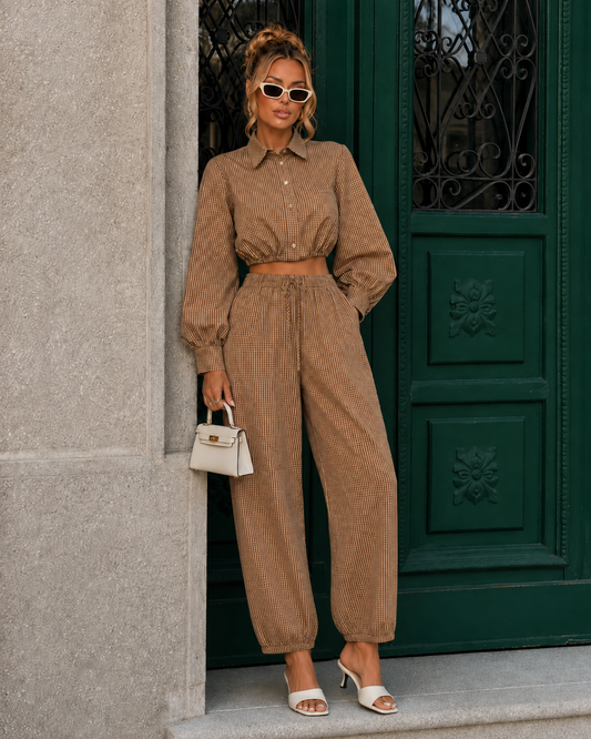 Tendencia’s Pants Set Nude