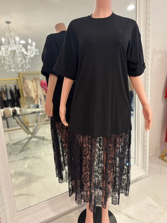 All In a Days Work Maxi Dress Black