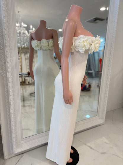 I Am The One Maxi Dress White