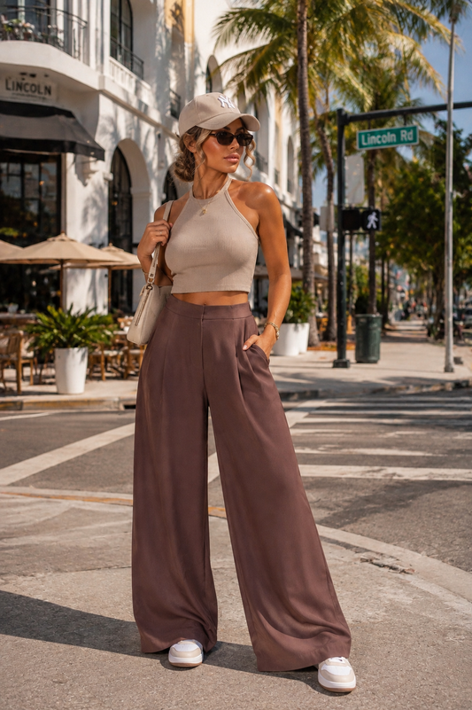 Beli Pants Brown