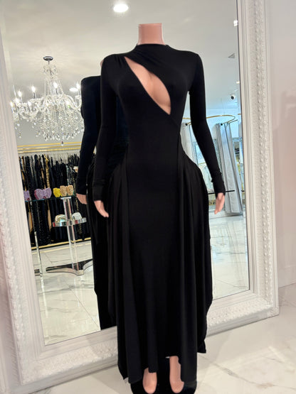 Such a Tease Maxi Dress Black