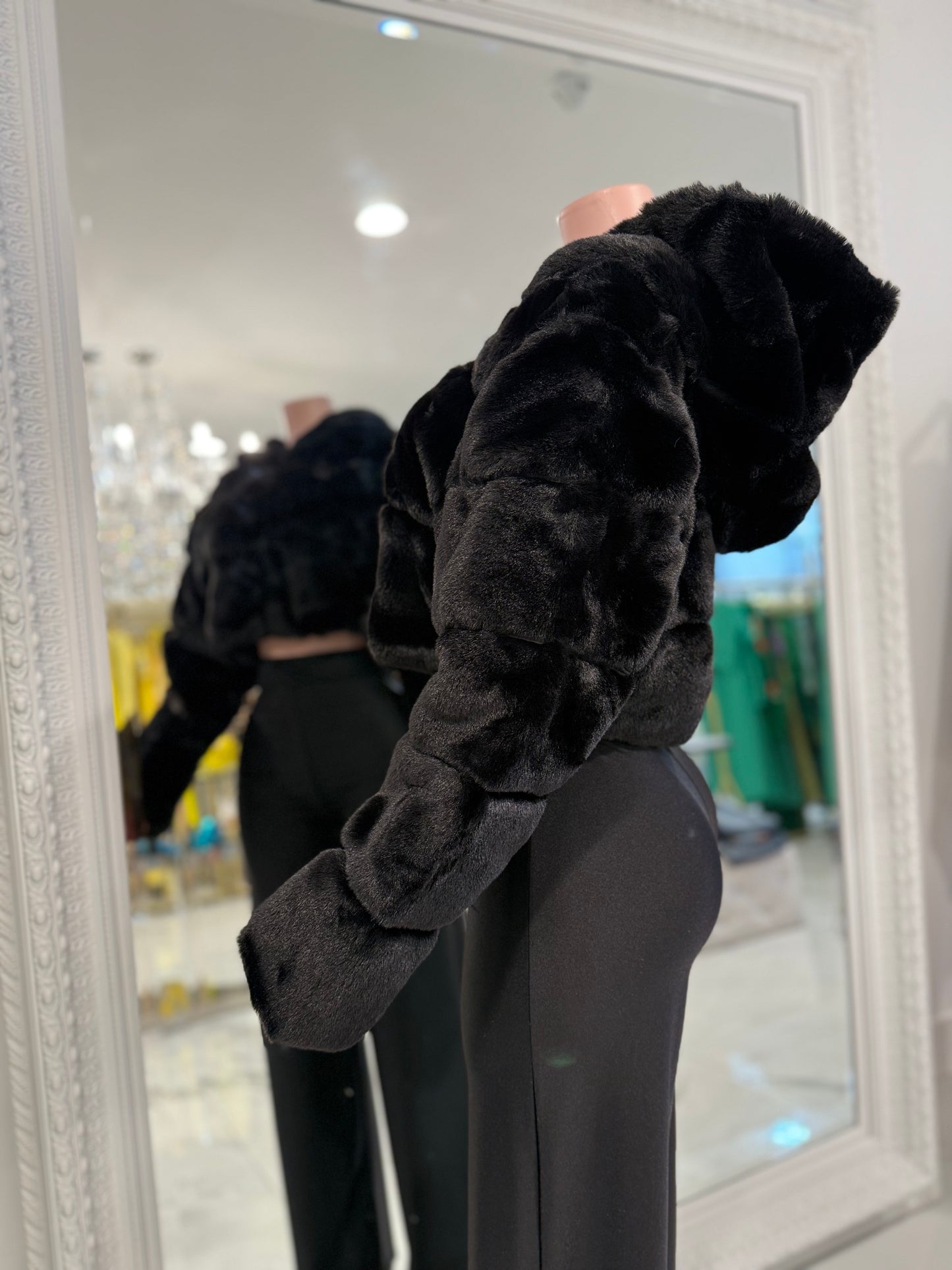 Let Me Warm You Up Jacket Black