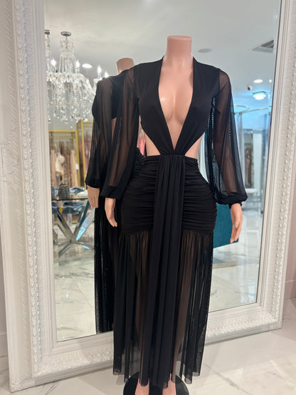Sola Muse Maxi Dress Black