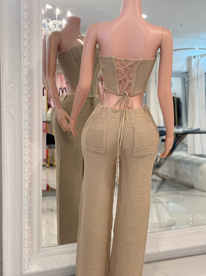 Shoreline Muse Knit Pant Set