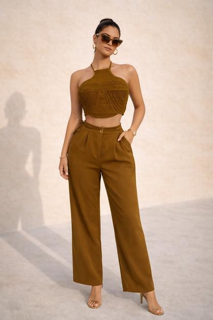 Sunday Pants Set Green