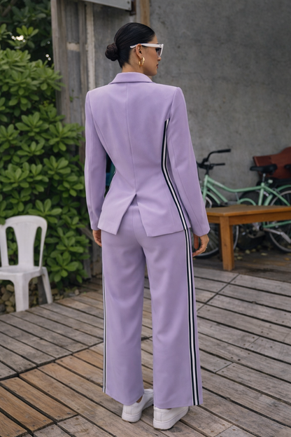 Just Doing What I Do Best Pant Set Purple