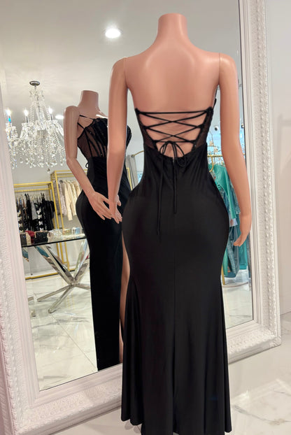 What a Sight To Good For You Maxi Dress Black
