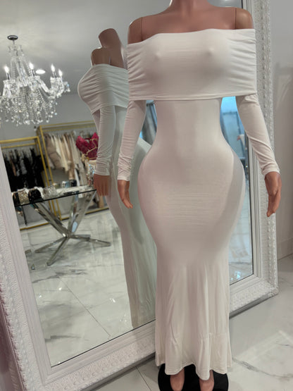 Casual Chic Maxi Dress White