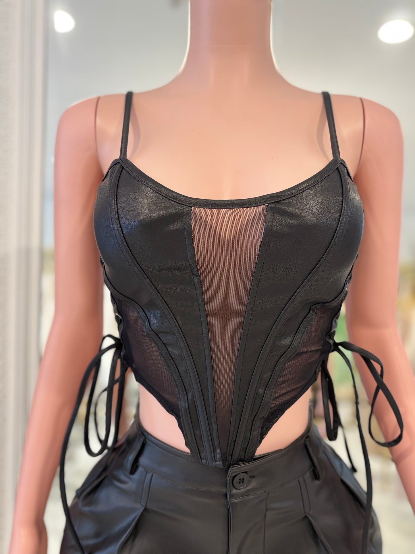 Got a Fight in Me Top Black