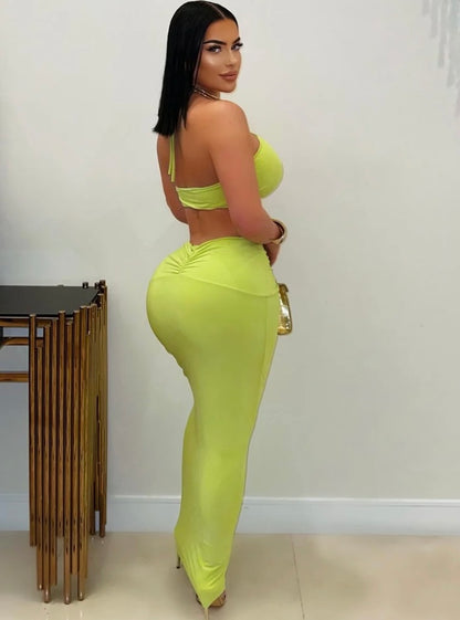 Ember Icon Maxi Dress limon