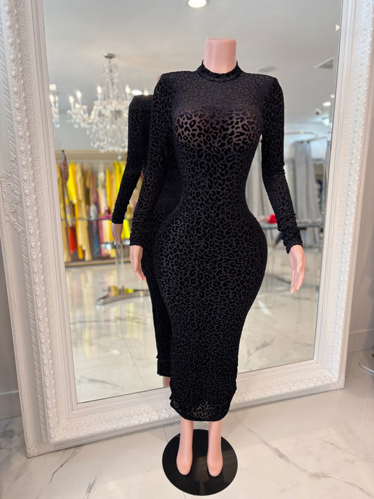 Ready to Pounce Maxi Dress