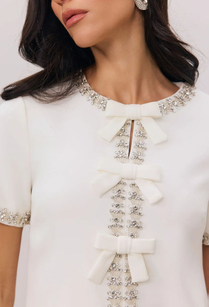 White Party Mini Dress