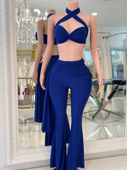 Sapphire Muse Pant Set Blue