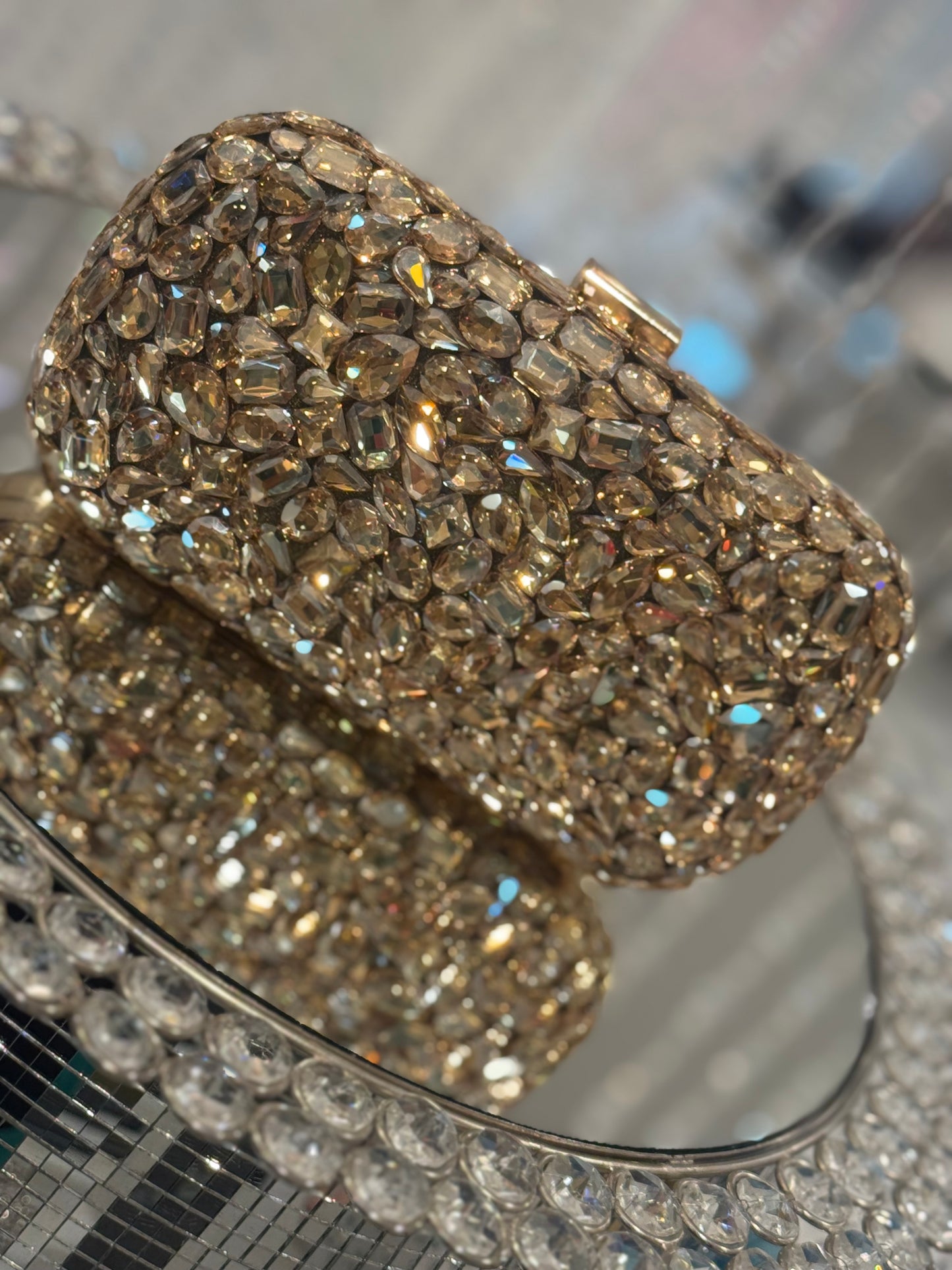 Match My Sparkle Purse Gold