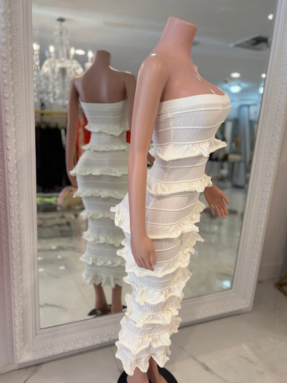 Darly Maxi Dress White