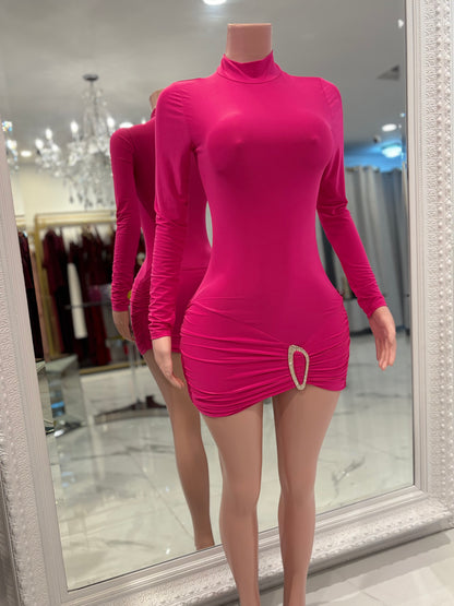 Gorgeous Girl Mini Dress Pink