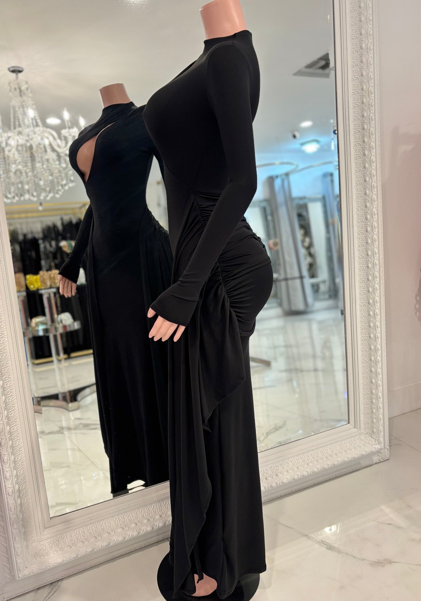 Such a Tease Maxi Dress Black