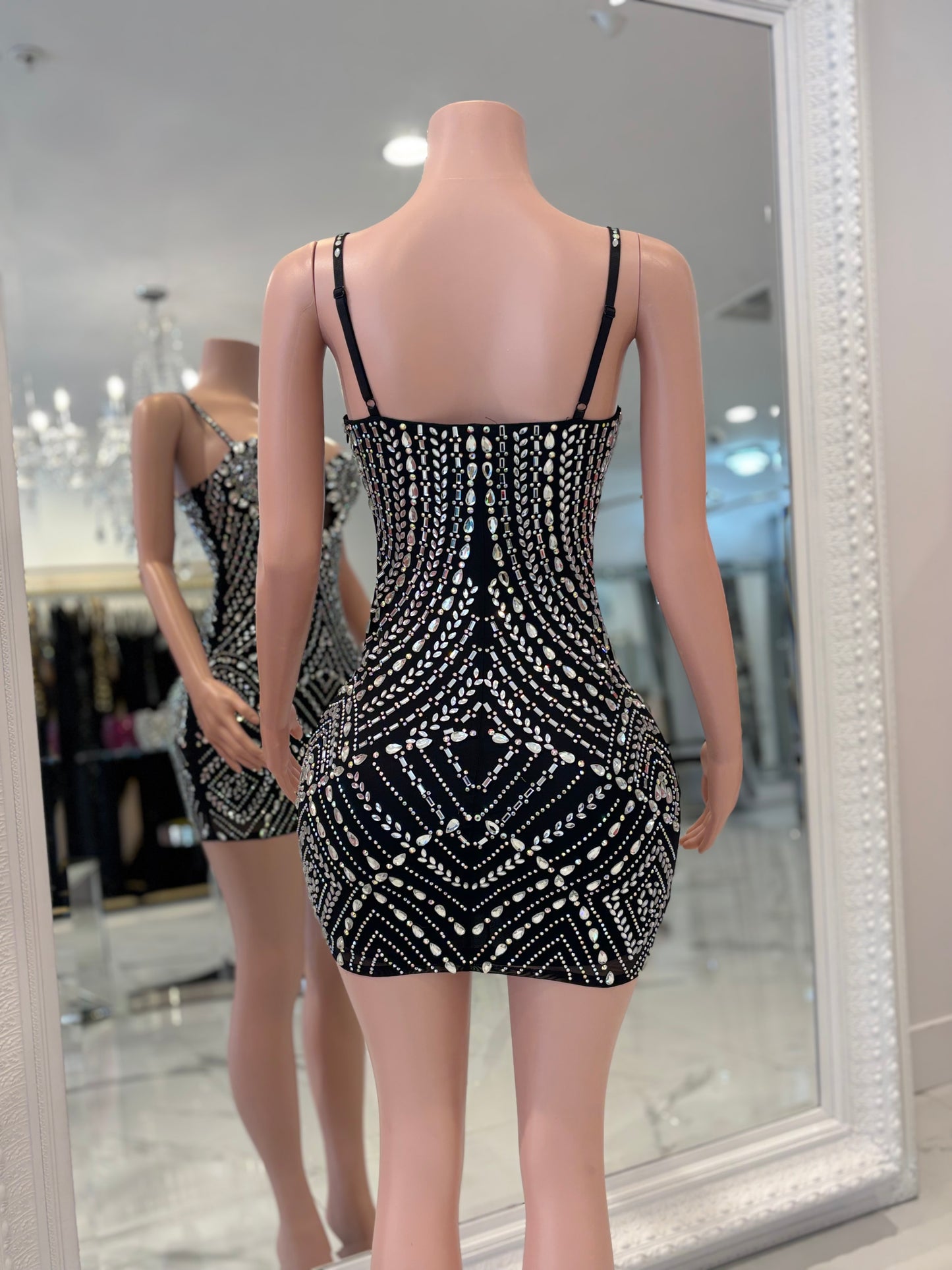 Such a Bold Look Maxi Dress Black