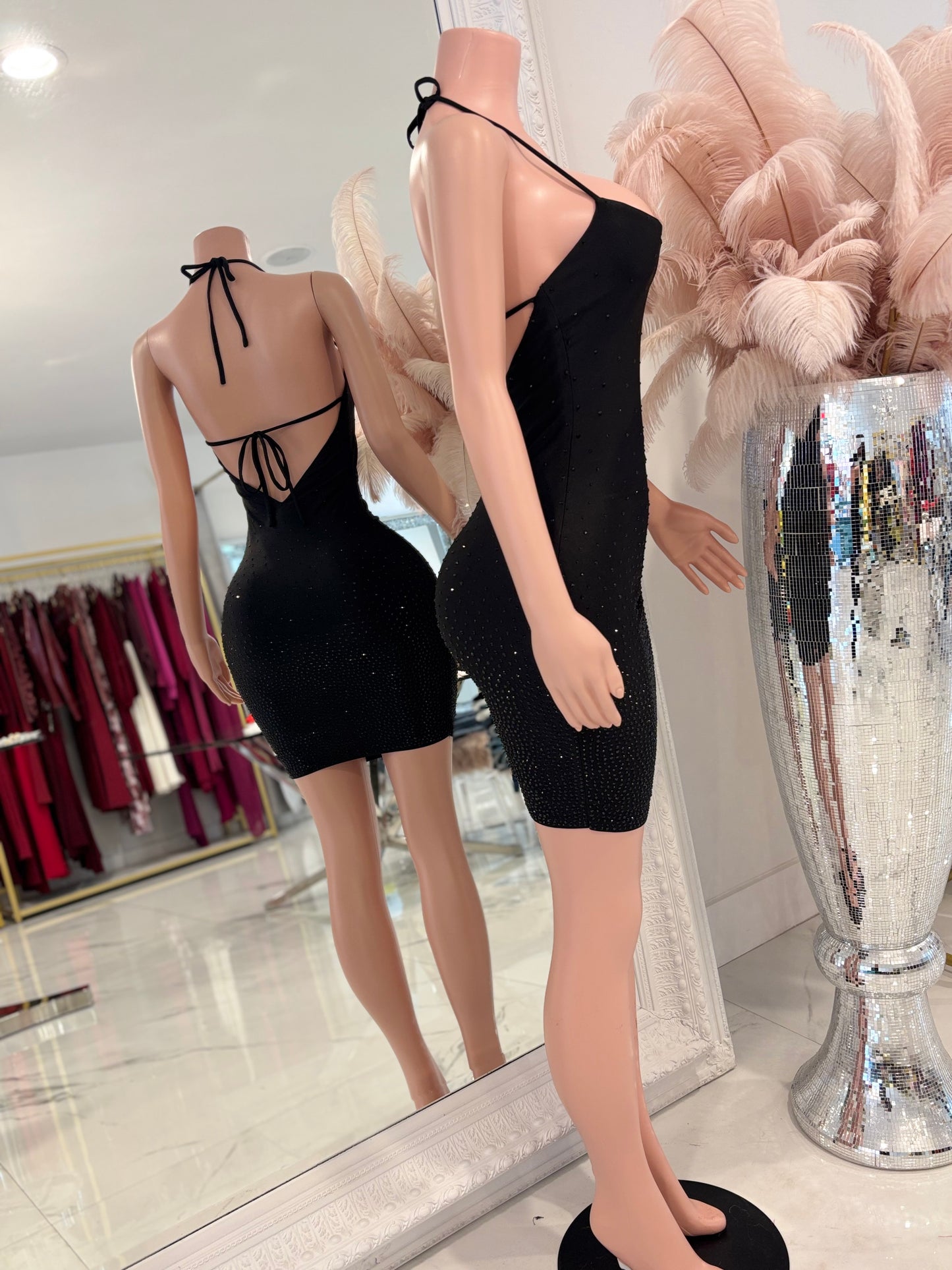 Just That Good Mini Dress Black