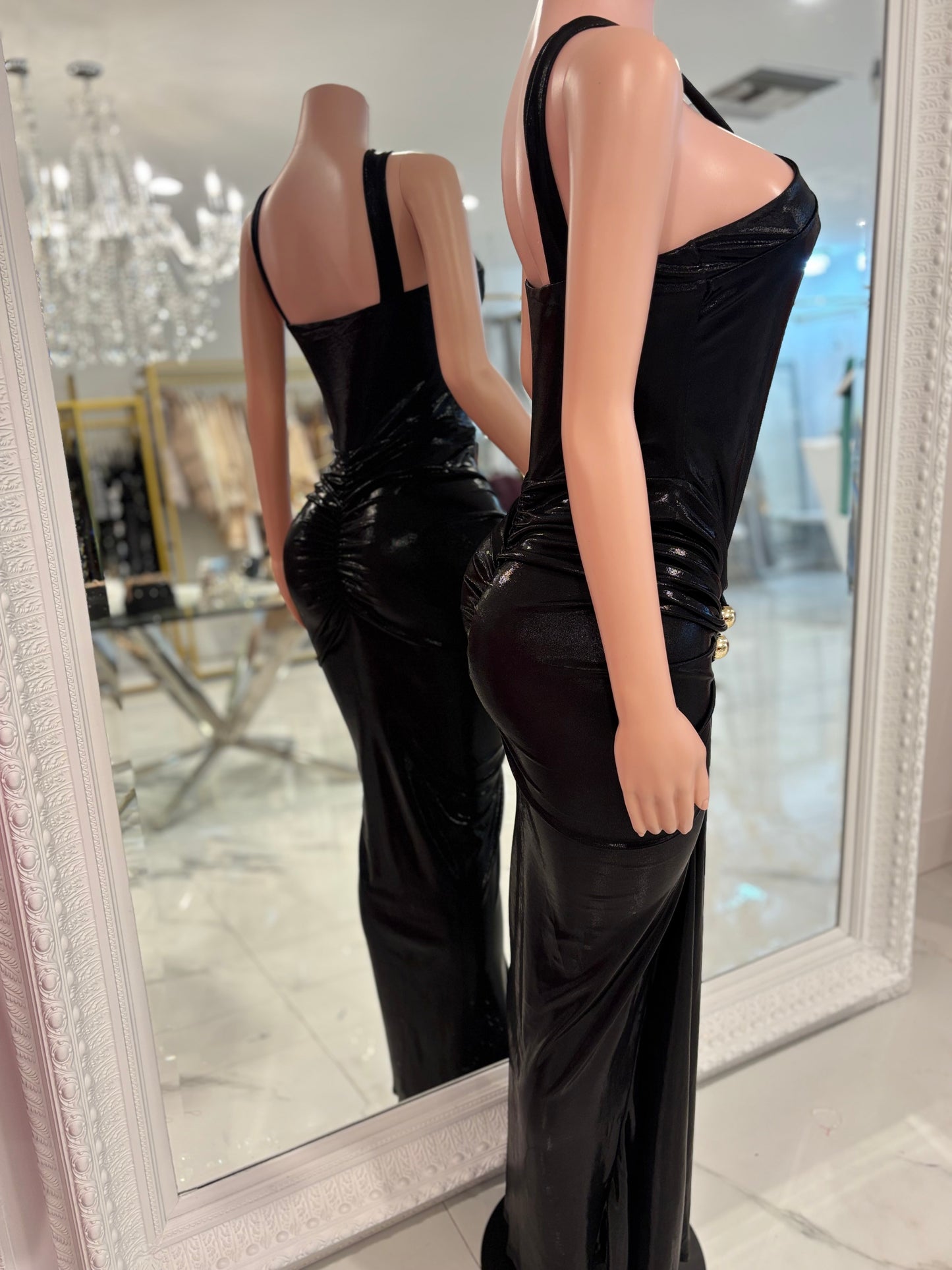 Hot For Life Maxi Dress Black