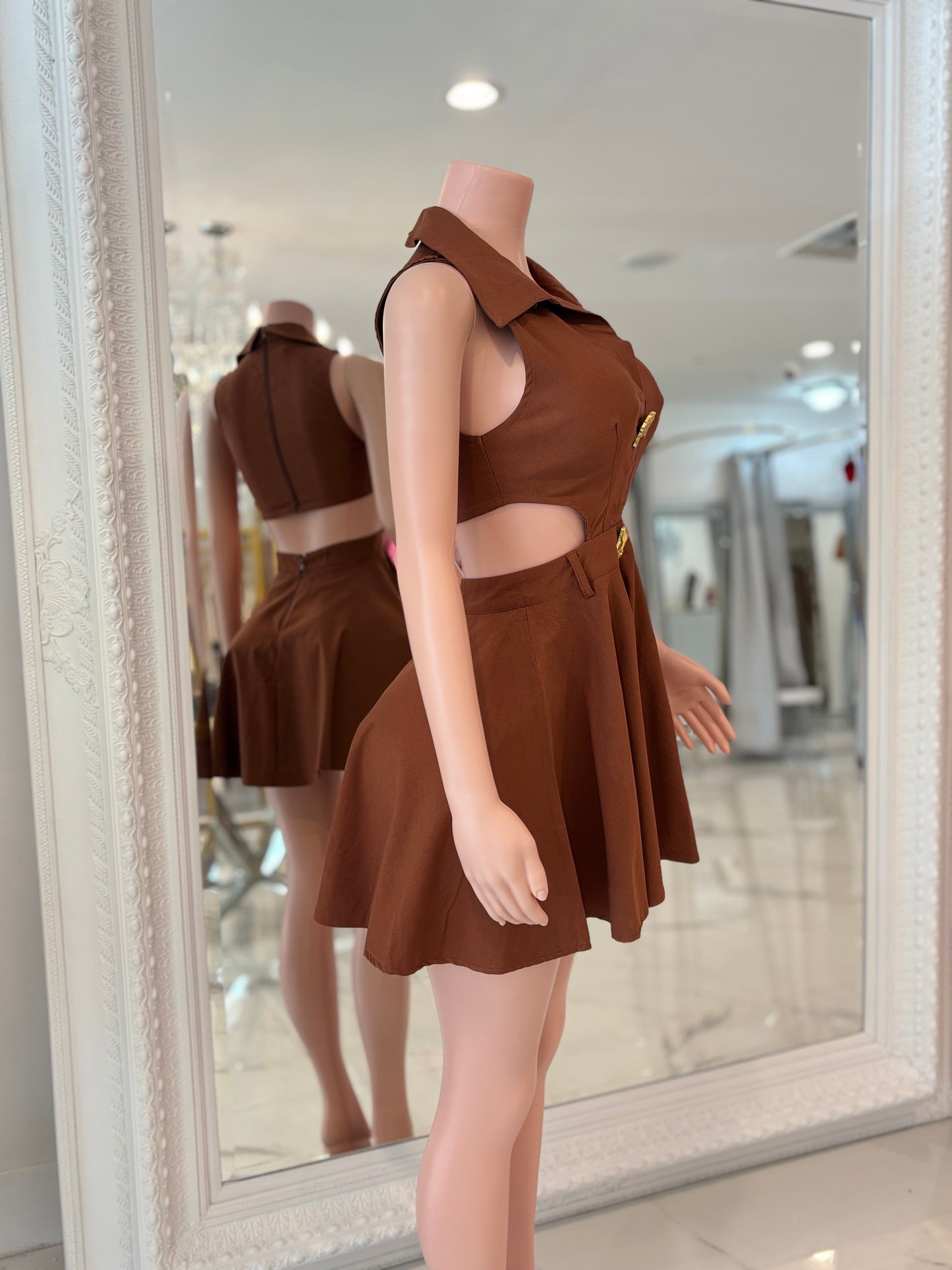 Seascape Mini Dress Br
