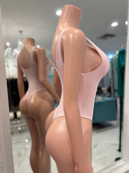 Don’t Be Seen Bodysuit Pink