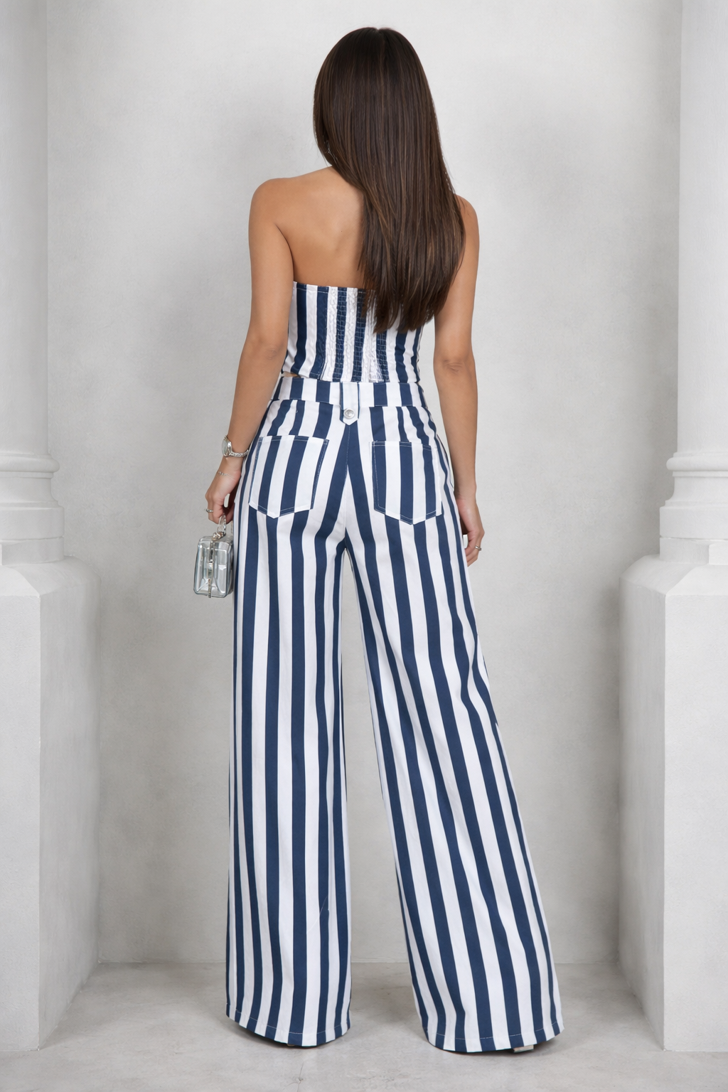 Hello Sailor Pant Set White