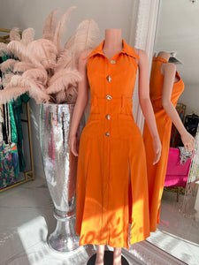 I'm a Designing Women Maxi Dress Orange